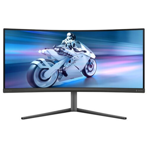 Philips Evnia 34M2C6500/00 computer monitor 86.4 cm (34") 3440 x 1440 pixels Wide Quad HD QD-OLED Grey - Image 17
