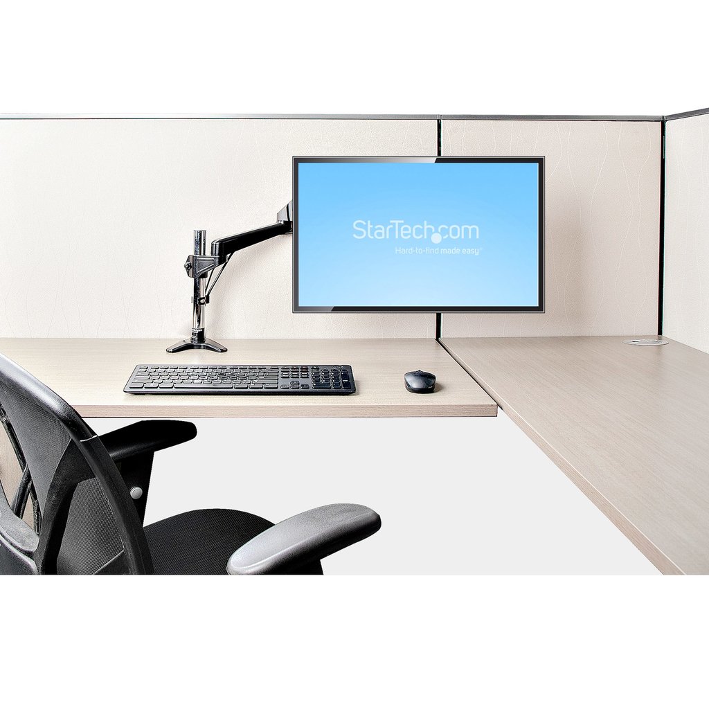 StarTech.com Desk Mount Monitor Arm for Single VESA Display up to 32" or 49" Ultrawide 8kg/17.6lb - Full Motion Articulating & - Image 10