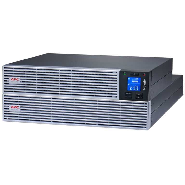 APC Easy UPS On-Line, 3kVA, Lithium-ion, Rack/Tower 4U, 230V, 6 IEC C13 + 1 IEC C19 outlets, Intelligent Card Slot, Extended ru