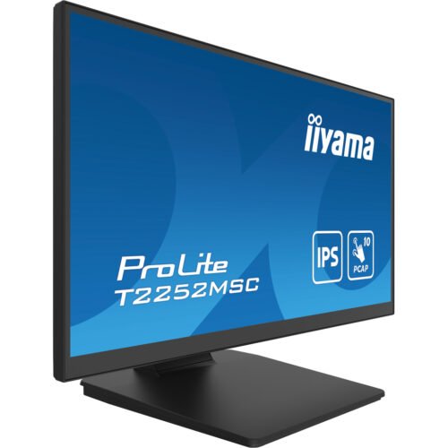 iiyama ProLite T2252MSC-B2 computer monitor 54.6 cm (21.5") 1920 x 1080 pixels Full HD LCD Touchscreen Black - Image 3
