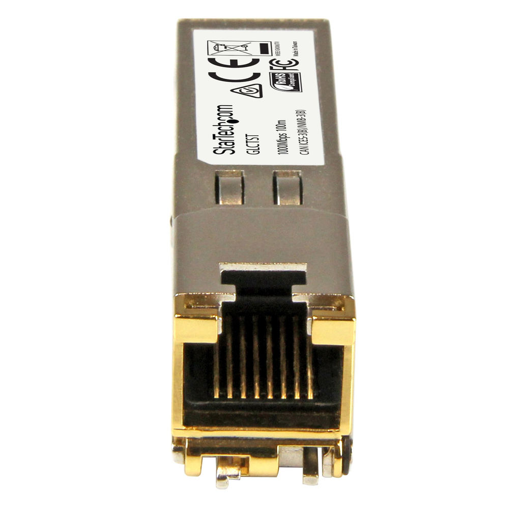 StarTech.com Cisco GLC-T Compatible SFP Transceiver Module - 1000BASE-T~Cisco GLC-T Compatible SFP Module - 1000BASE-T - SFP to - Image 3