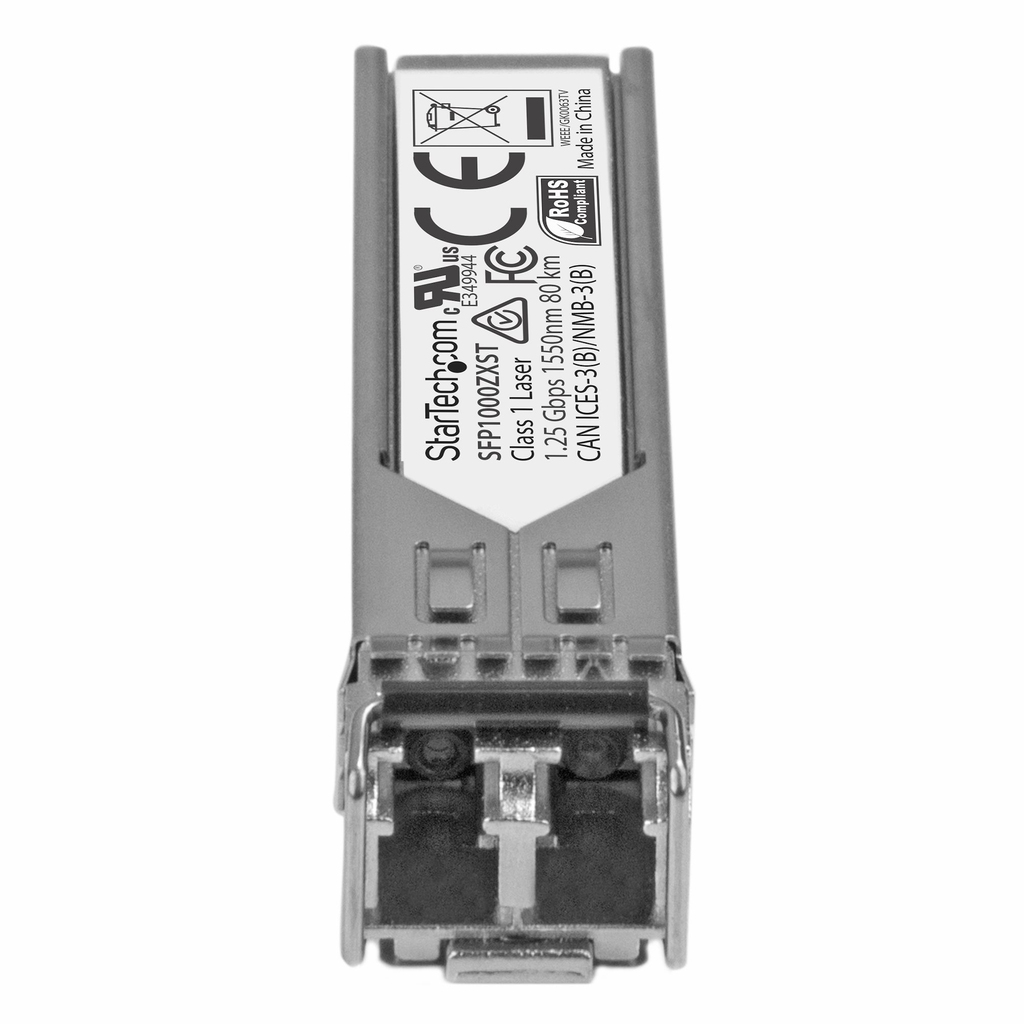 StarTech.com MSA Compliant SFP Transceiver Module - 1000BASE-ZX~MSA Uncoded SFP Module - 1000BASE-ZX - 1GbE Single Mode Fiber ( - Image 3