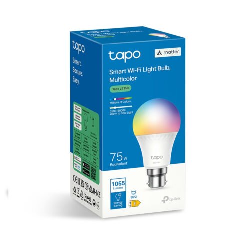 TP-Link Tapo Smart WiFi Light Bulb, Multicolor - Image 3