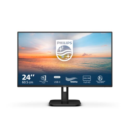Philips 1000 series 24E1N1300A/00 computer monitor 60.5 cm (23.8") 1920 x 1080 pixels Full HD LCD Black - Image 2