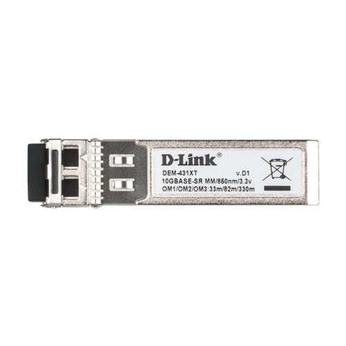 D-Link 10GBase-SR SFP+ Transceiver, 80/300m - Image 2