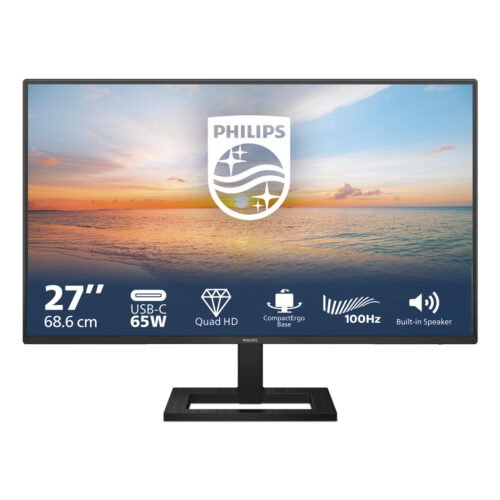 Philips 1000 series 27E1N1600AE/00 computer monitor 68.6 cm (27") 2560 x 1440 pixels Quad HD LCD Black - Image 5