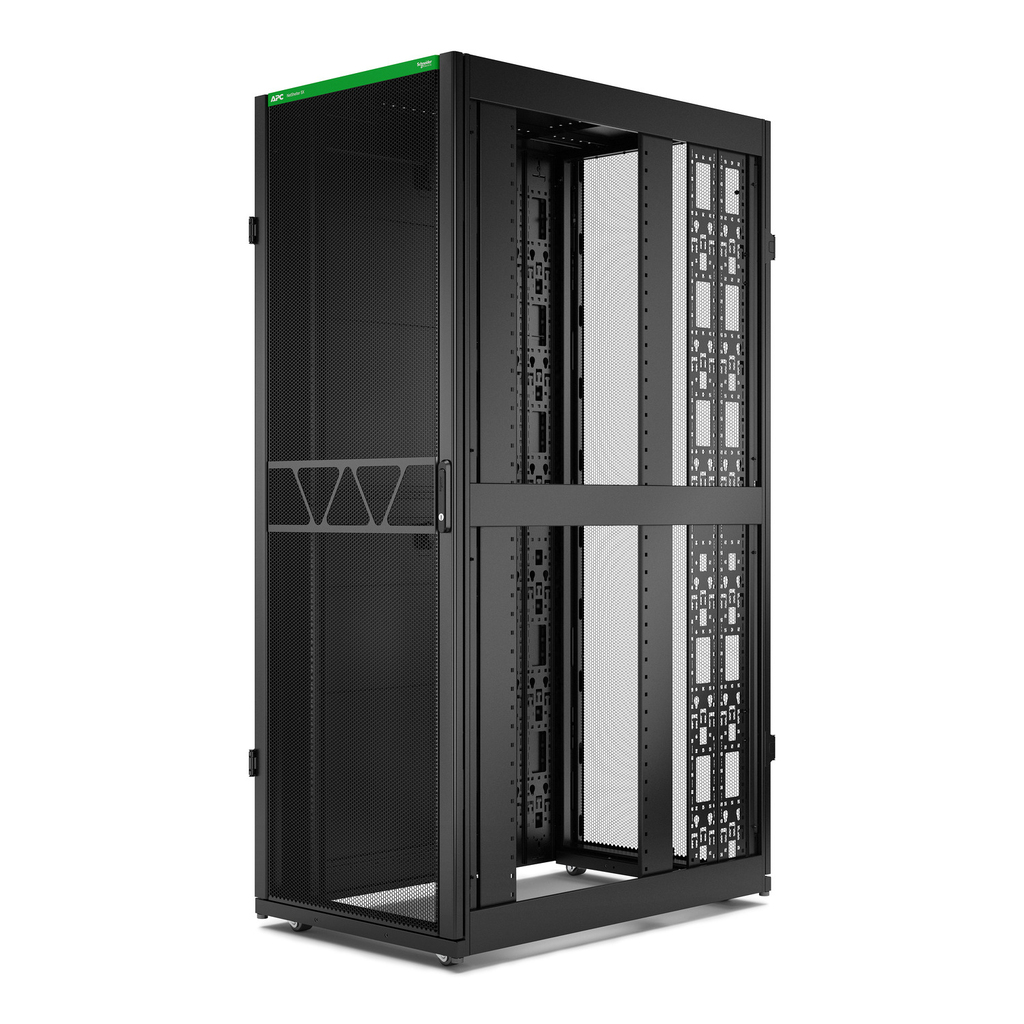 APC NetShelter SX Server Rack Gen 2, 45U, 2124H x 750W x 1200D mm, with Sides, Black - Image 3