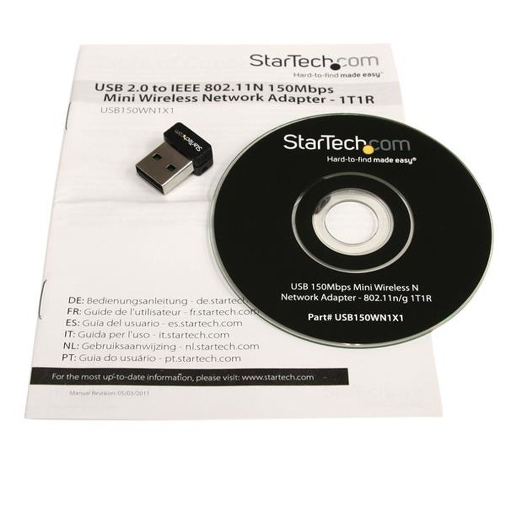 StarTech.com USB 150Mbps Mini Wireless N Network Adapter - 802.11n/g 1T1R - Image 3