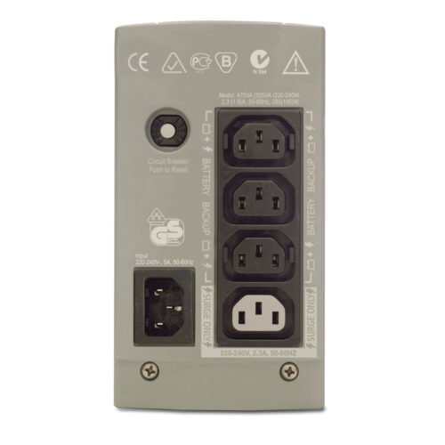 APC Back-UPS CS 325 w/o SW uninterruptible power supply (UPS) 0.325 kVA 210 W - Image 2