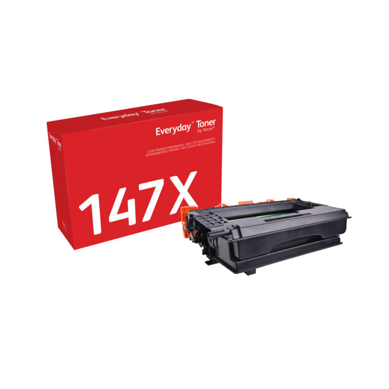 Everyday™ Black Toner by Xerox compatible with HP 147X (W1470X), High capacity