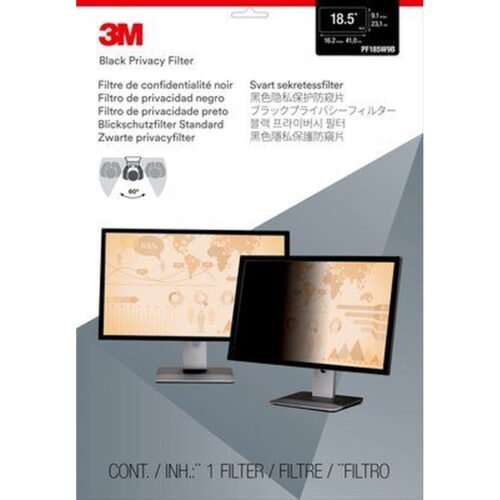 3M PF185W9B display privacy filter 47 cm (18.5") Monitor Frameless display privacy filter - Image 2