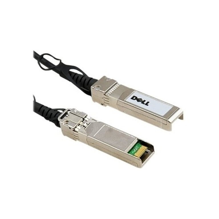DELL QSFP+, 1m InfiniBand/fibre optic cable QSFP+ Black