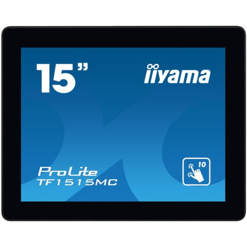 iiyama TF1515MC-B2 Signage Display 38.1 cm (15") LED 350 cd/m² XGA Black Touchscreen - Image 11