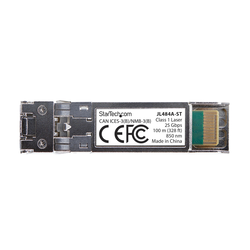 StarTech.com HPE JL484A Compatible SFP28 Module, 25GBase-SR, 25Gbps Multimode Fiber (MMF), 100m (328ft), LC Connector, 850nm, M - Image 4