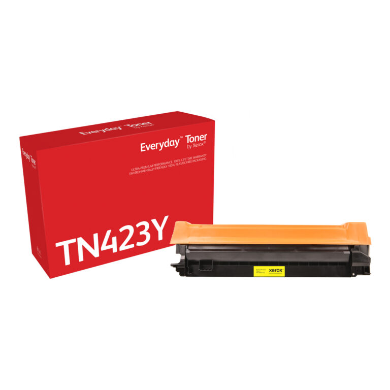 Everyday™ Yellow Toner by Xerox compatible with Brother TN-423Y, High capacity