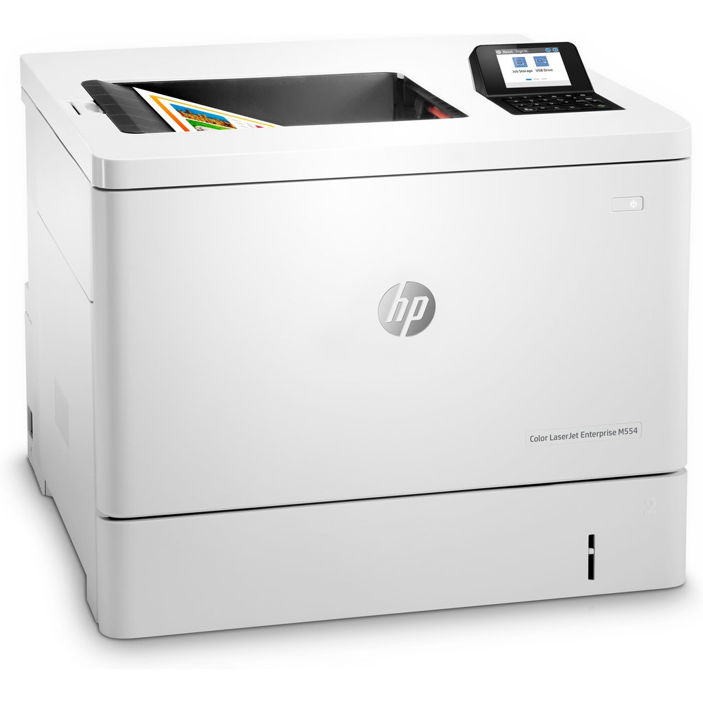 HP Color LaserJet Enterprise M554dn Printer - Image 3
