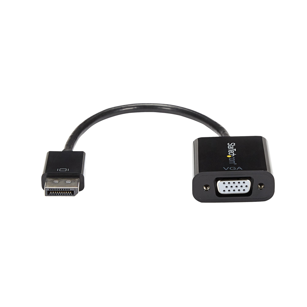 StarTech.com DisplayPort to VGA Adapter - Active DP to VGA Converter - 1080p Video - DP/DP++ Source to VGA Monitor Cable Adapte - Image 2