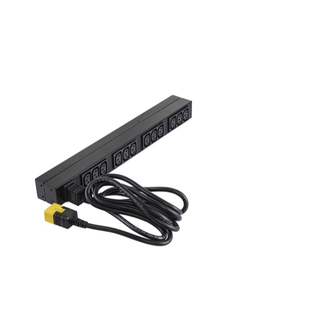APC NetShelter Basic Rack PDU, 1U, 1PH, 3.7kW 230V 16A or 3.3kW 208V 16A, x12 C13 outlets, C20 cord - Image 16