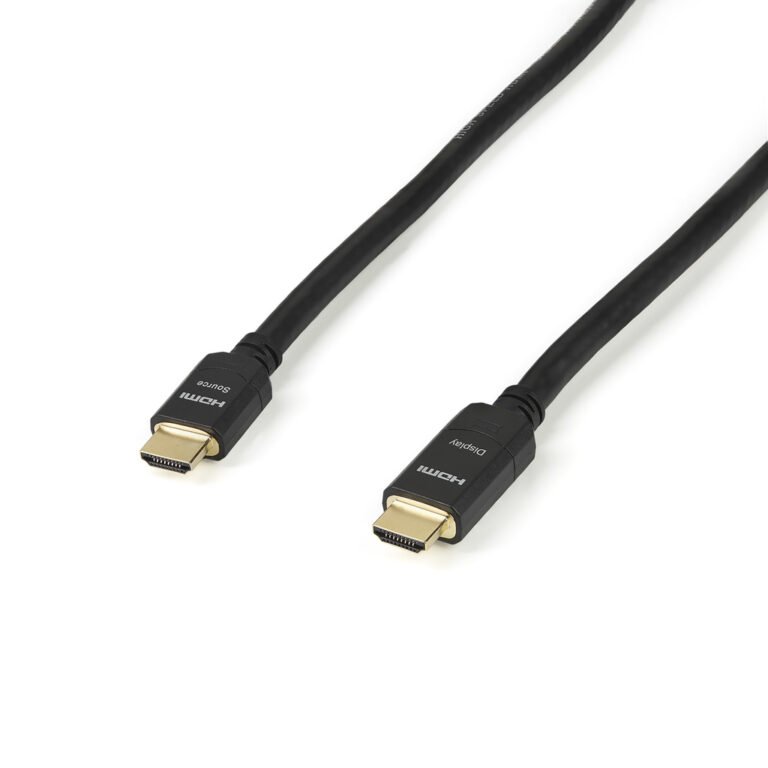 StarTech.com 66ft (20m) Active HDMI Cable - 4K High Speed HDMI Cable with Ethernet - CL2 Rated for In-Wall Install - 4K 30Hz Vi