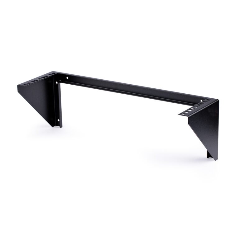 StarTech.com 3U 19” Wall Mount Vertical Rack Bracket, Wall Mount Patch Panel Bracket for Data/AV/IT/Computer Equipment, 3U Ra