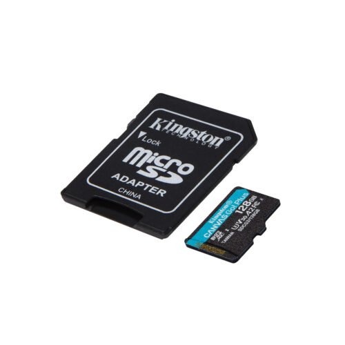 Kingston Technology Canvas Go! Plus 128GB microSDXC Canvas Go Plus 170R A2 U3 V30 Card + ADP - Image 2