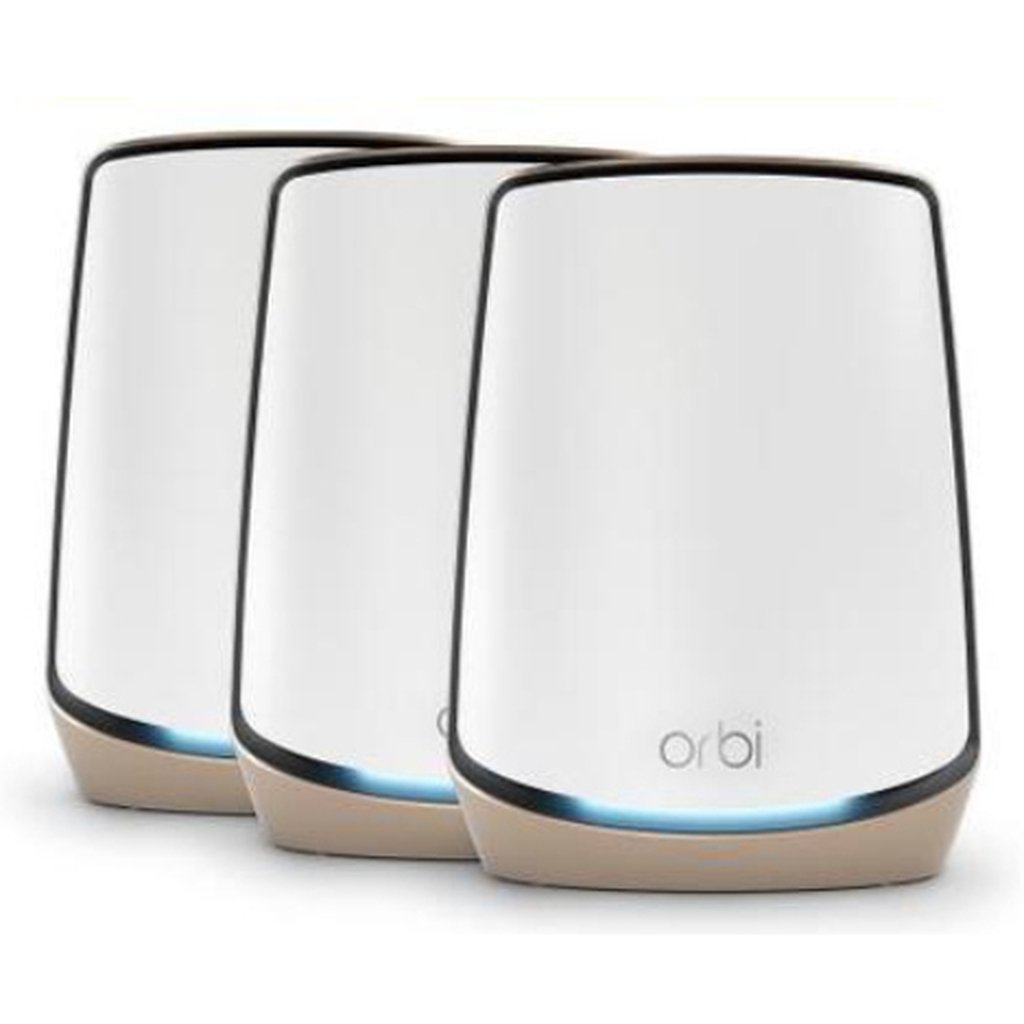 NETGEAR Orbi 860 AX6000 WiFi System Tri-band (2.4 GHz / 5 GHz / 5 GHz) Wi-Fi 6 (802.11ax) White 4 Internal