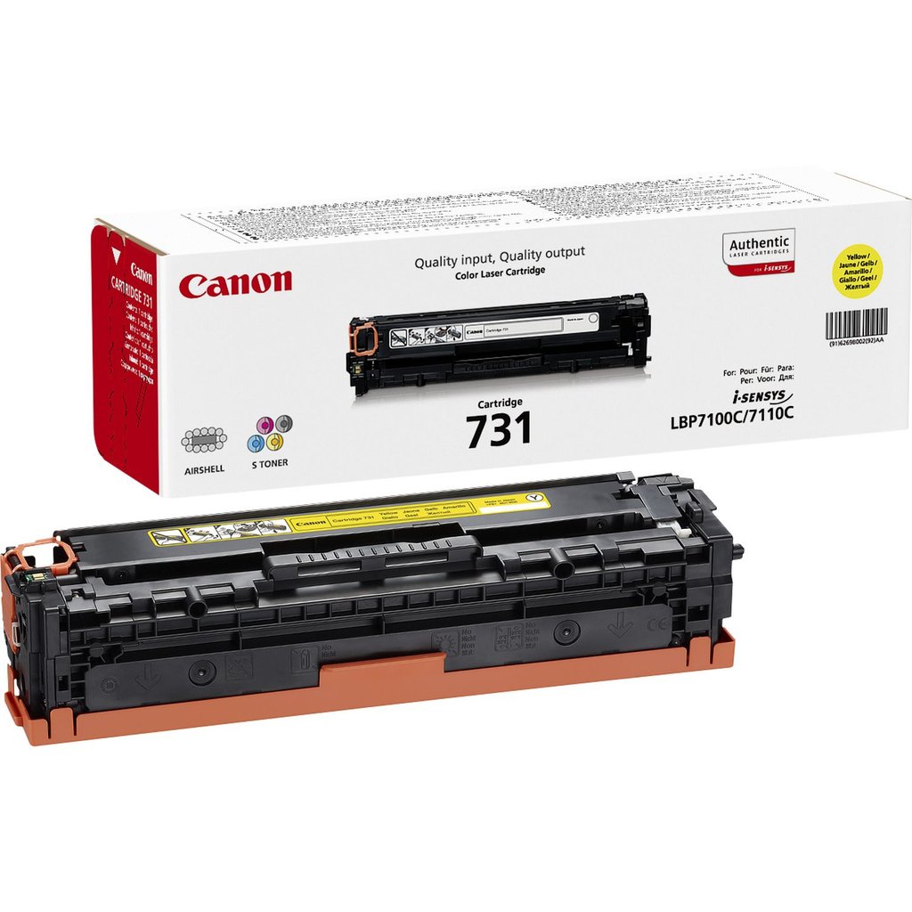 Canon 731 toner cartridge 1 pc(s) Original Yellow - Image 3