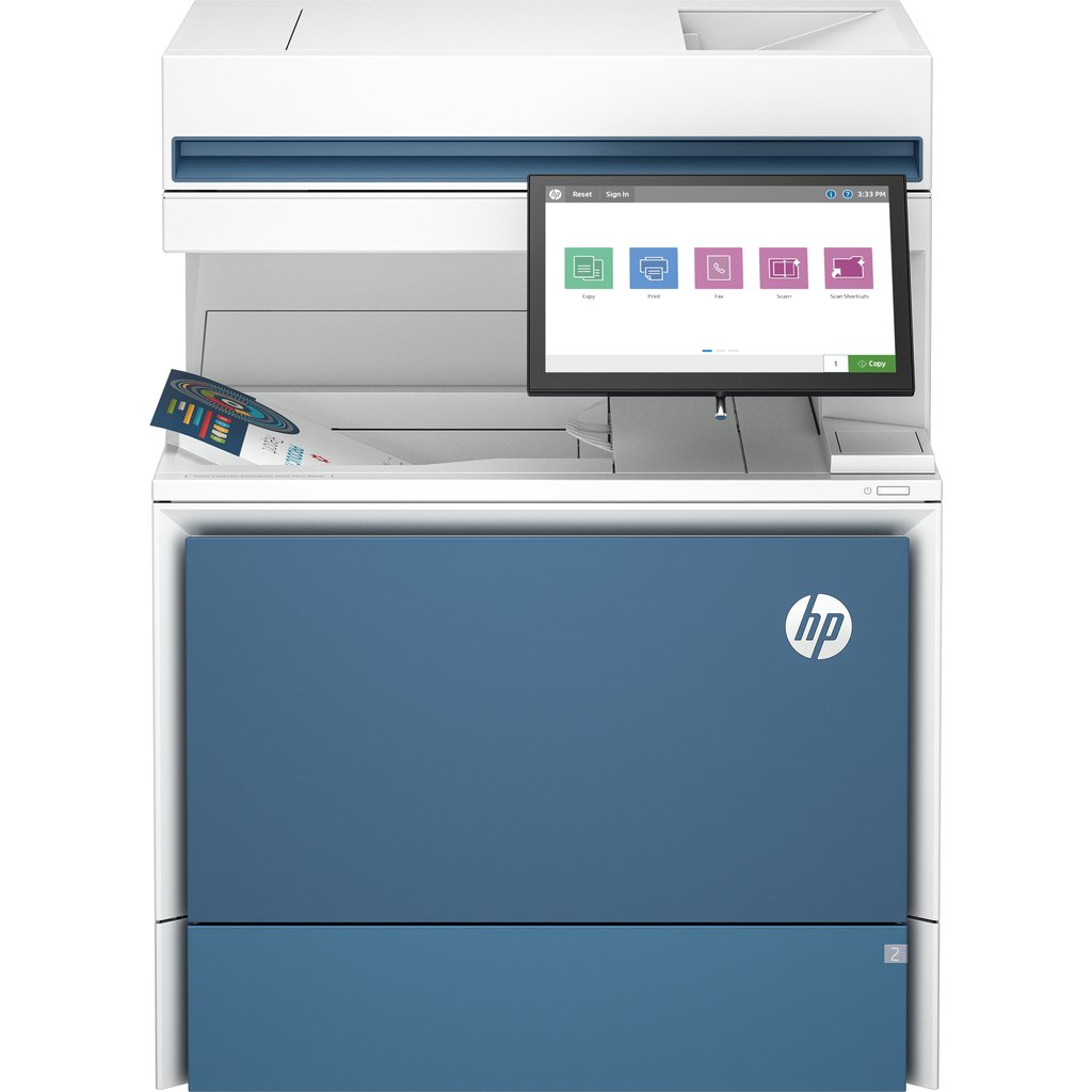 HP Color LaserJet Enterprise Flow MFP 6800zf Printer - Image 2