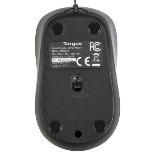 Targus AMU75EU mouse Travel Ambidextrous USB Type-A Blue Trace 1000 DPI - Image 7