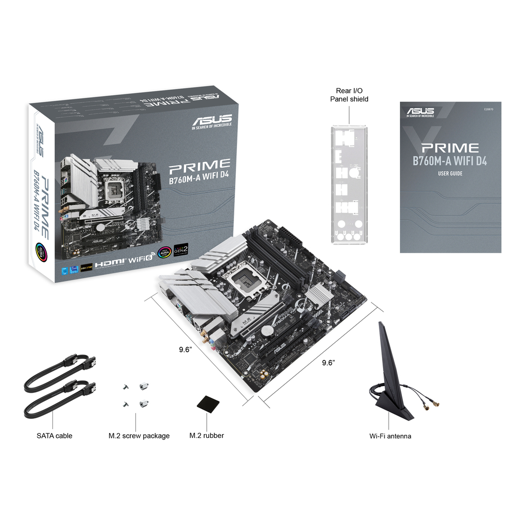 ASUS PRIME B760M-A WIFI D4 Intel B760 LGA 1700 micro ATX - Image 7