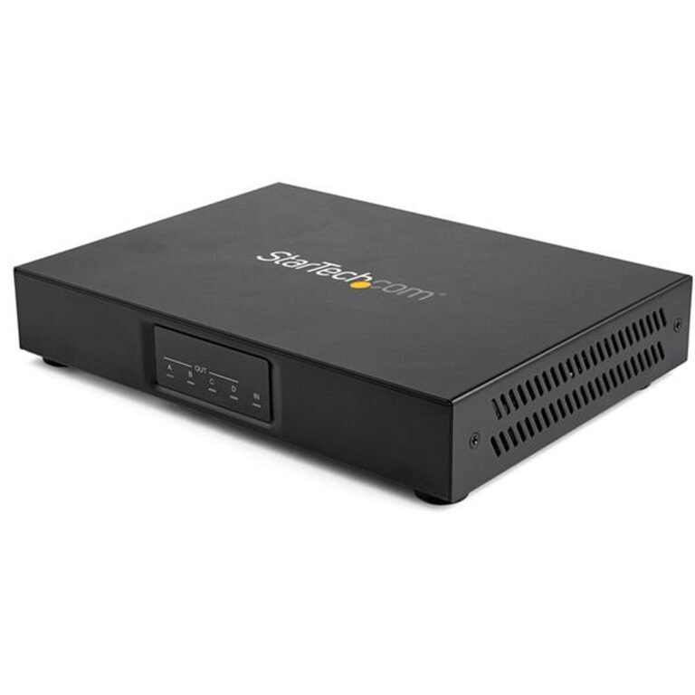 StarTech.com 2x2 HDMI Video Wall Controller - 4K 60Hz HDMI 2.0 Video Input to 4x 1080p Output - Video Wall Processor for Multi