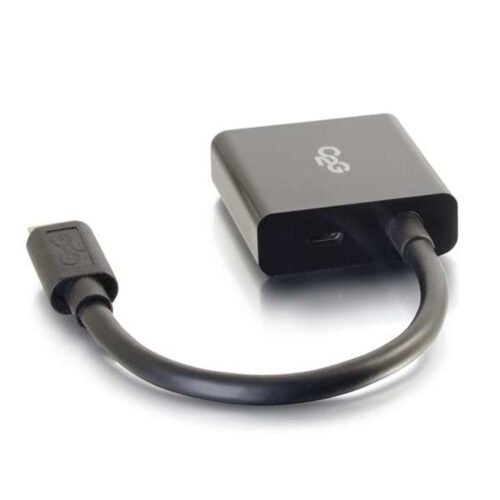 C2G 80503 video cable adapter 0.2 m Mini-HDMI VGA (D-Sub) Black - Image 3