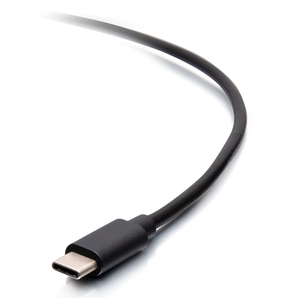 C2G 10ft (3m) USB-C® Male to Lightning Male Sync and Charging Cable - Black - Image 2