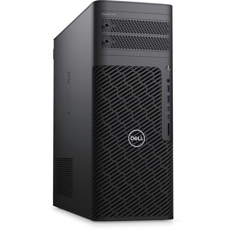 DELL Precision 7875 AMD Ryzen Threadripper PRO 7945WX 64 GB DDR5-SDRAM 2 TB SSD Windows 11 Pro Tower PC Black
