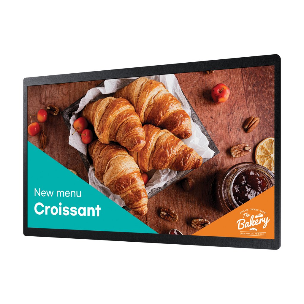 Samsung QB24C Digital signage flat panel 61 cm (24") LED Wi-Fi 250 cd/m² Full HD Black Built-in processor Tizen 16/7 - Image 3
