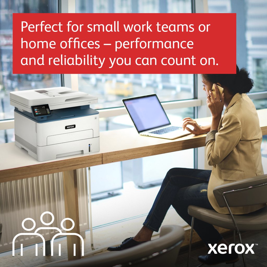 Xerox B235 A4 34ppm Wireless Duplex Copy/Print/Scan/Fax PS3 PCL5e/6 ADF 2 Trays Total 251 Sheets UK - Image 8