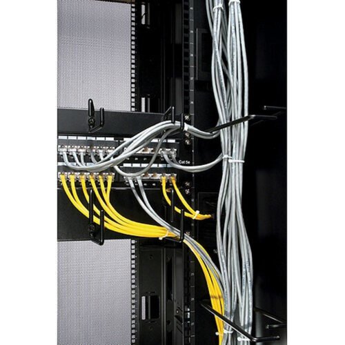 APC NetShelter Cable Management, Mounting Rail Brush Strips, Set of 6, for NetShelter SX 750 mm Wide, Black, 76 x 114 x 13 mm - Image 3
