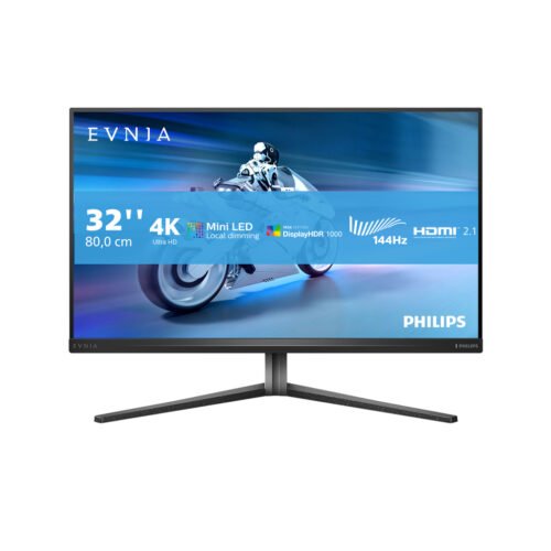 Philips Evnia 32M2N6800M/00 computer monitor 80 cm (31.5") 3840 x 2160 pixels 4K Ultra HD LCD Black - Image 6