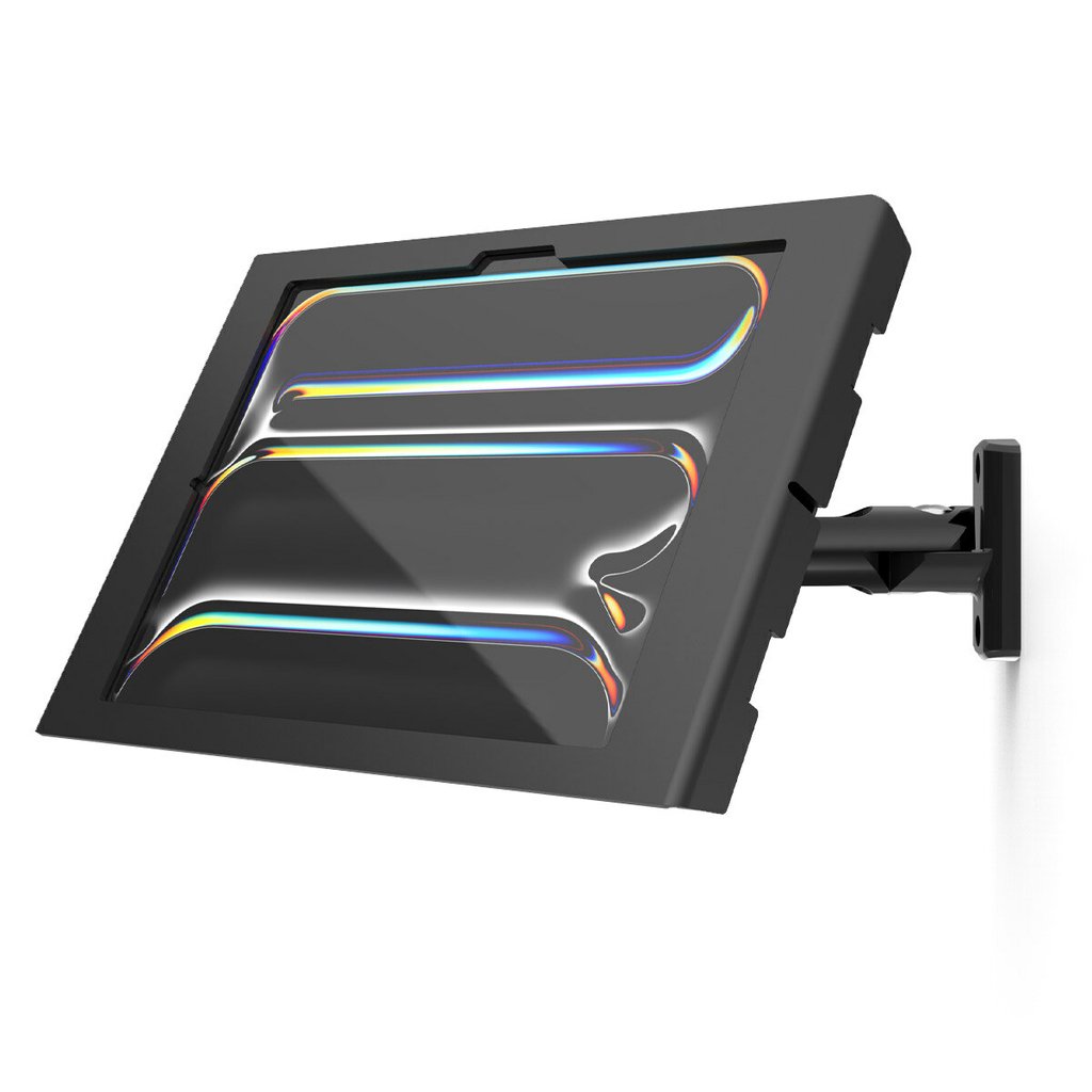 Compulocks iPad Pro M4 & M5 13", Apex Enclosure Swing Wall Mount - Black