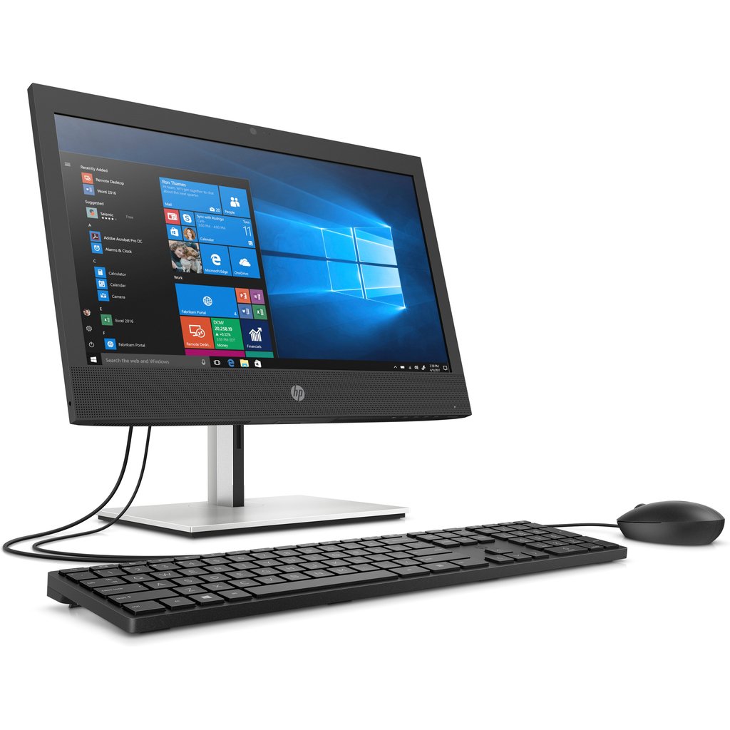 HP ProOne 440 G6 Intel® Core™ i3 i3-10100T 60.5 cm (23.8") 1920 x 1080 pixels Touchscreen All-in-One PC 8 GB DDR4-SD - Image 3