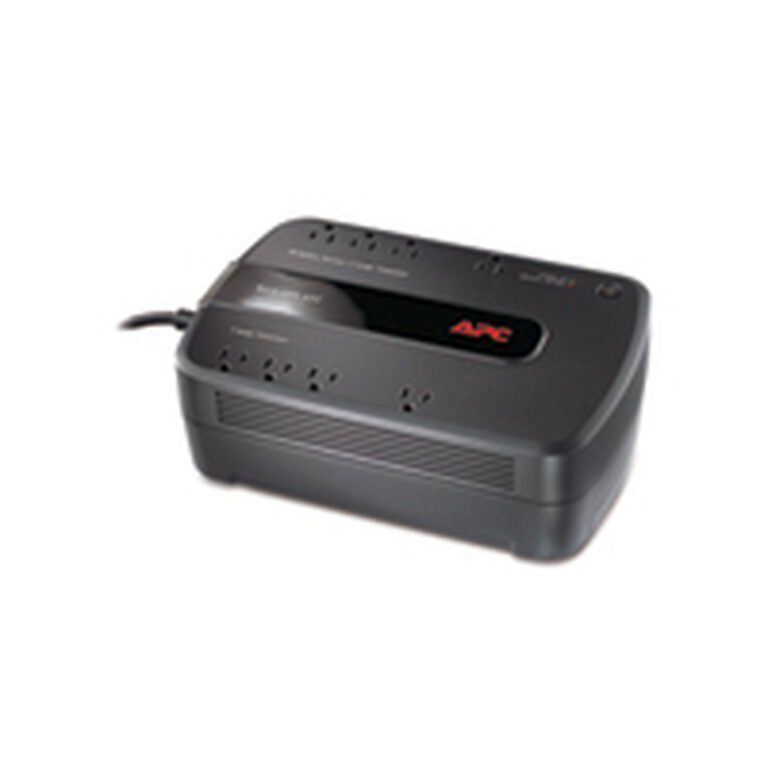 APC Back-UPS 650VA, 120V, 8 NEMA outlets (4 surge)