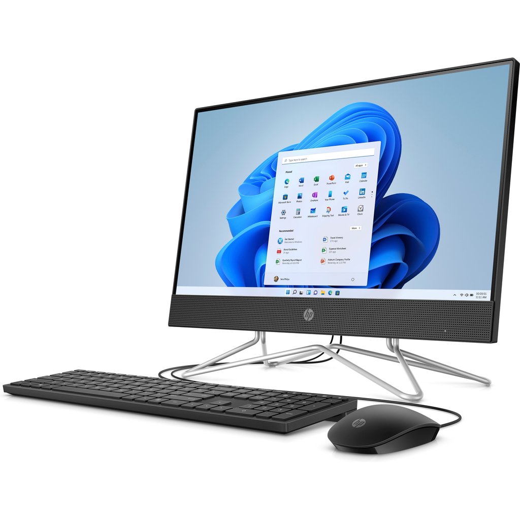 HP 200 G4 Intel® Core™ i3 i3-10110U 54.6 cm (21.5") 1920 x 1080 pixels All-in-One PC 8 GB DDR4-SDRAM 256 GB SSD Wind - Image 2