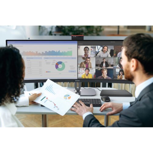 Philips 49B2U6903CH/00 computer monitor 124.5 cm (49") 5120 x 1440 pixels Dual QHD LCD Grey - Image 2