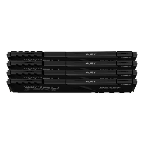 Kingston Technology FURY Beast 128GB 3600MT/s DDR4 CL18 DIMM (Kit of 4) Black - Image 2
