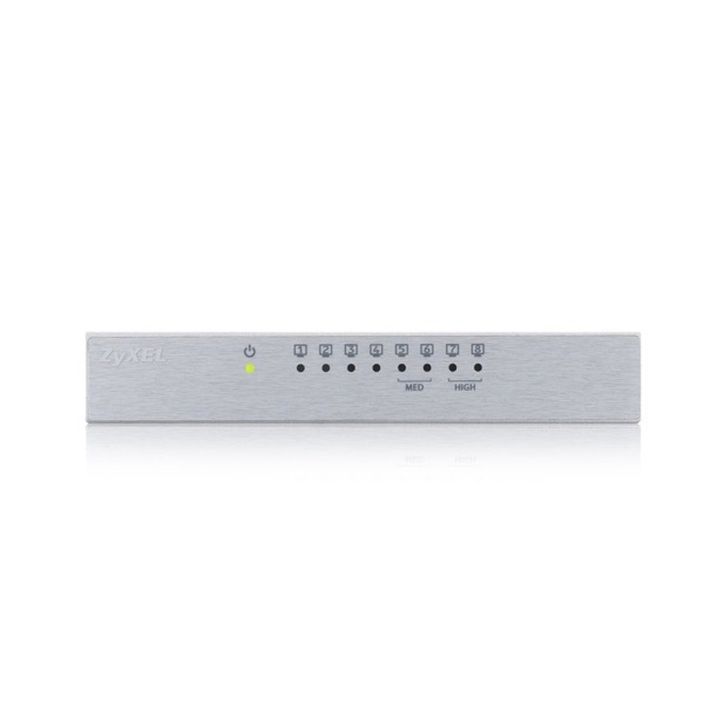 Zyxel GS-108B v3 Unmanaged Gigabit Ethernet (10/100/1000) Silver - Image 3