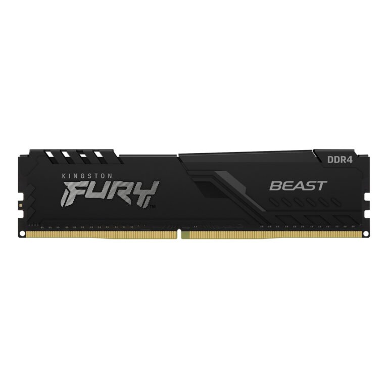 Kingston Technology FURY Beast 16GB 3733MT/s DDR4 CL19 DIMM 1Gx8 Black