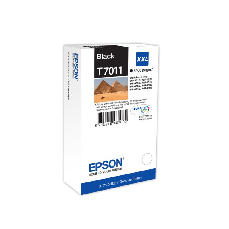 Epson Ink Cartridge XXL Black 3.4k