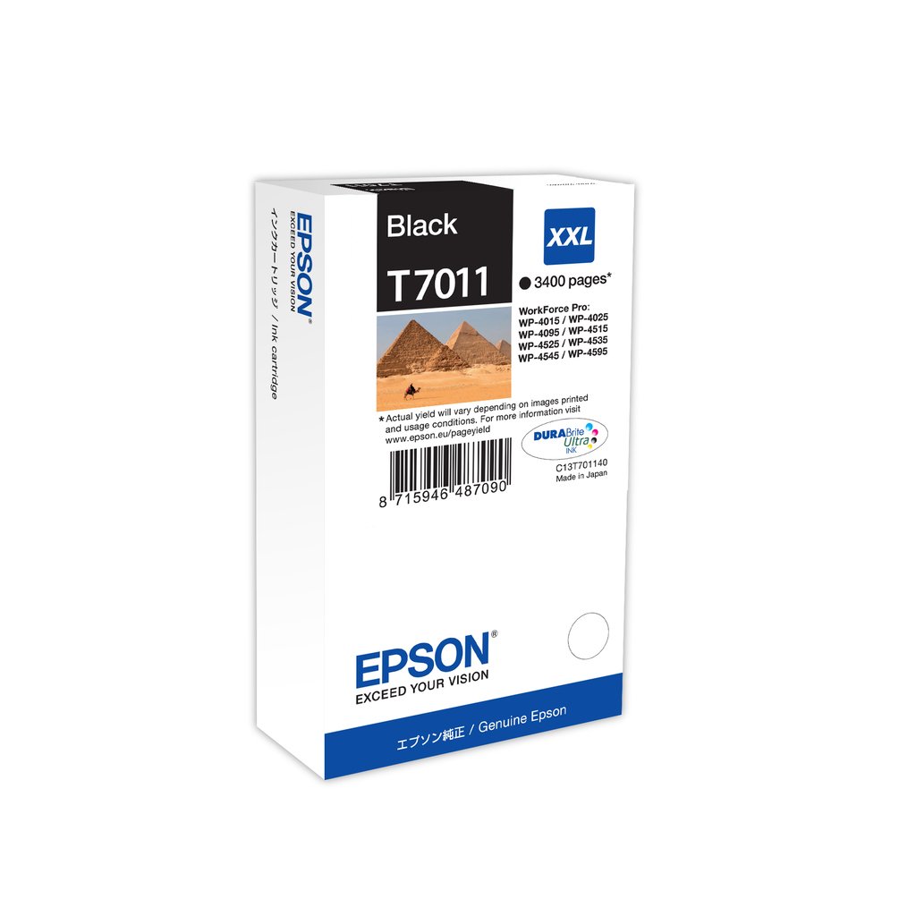 Epson Ink Cartridge XXL Black 3.4k