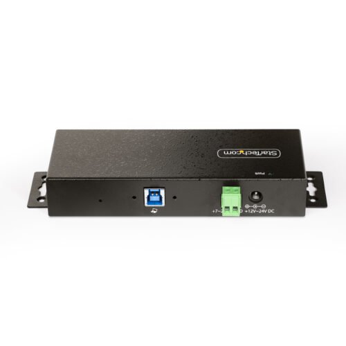 StarTech.com 5G7AINDRM-USB-A-HUB interface hub USB 3.2 Gen 1 (3.1 Gen 1) Type-B 5000 Mbit/s Black - Image 3