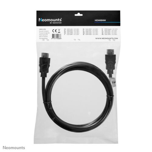 Neomounts HDMI6MM HDMI cable - 1.8 metres - Image 2